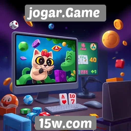 Características principais do site jogar.Game
